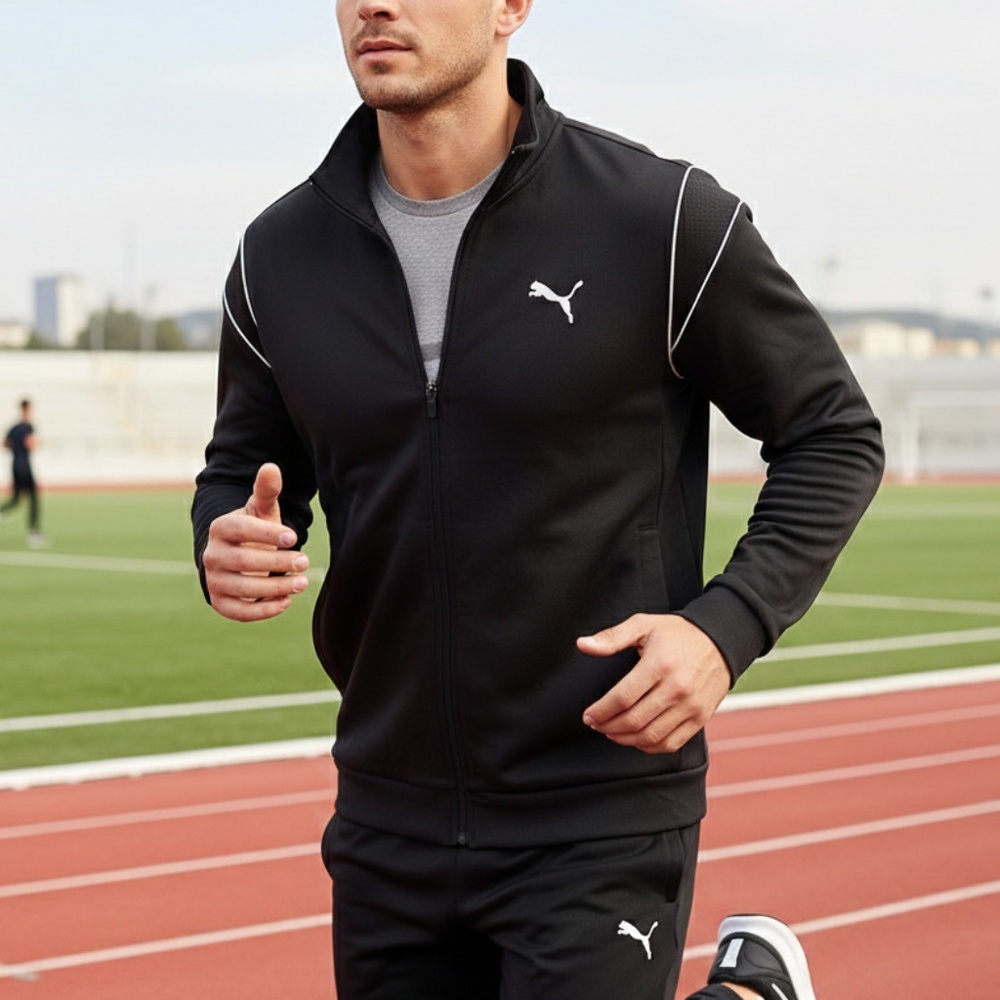 PUMA MEN´S TRACK JACKET BLACK